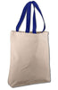 BAGANDTOTE CANVAS TOTE BAG Custom Heavy Cotton Canvas Tote Bag With Contrast Handles