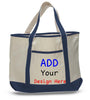 BAGANDTOTE CANVAS TOTE BAG CUSTOM JUMBO SIZE HEAVY CANVAS DELUXE TOTE BAG