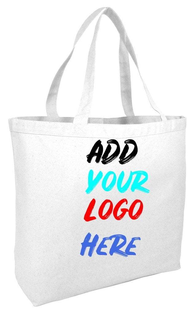Extra-Large Heavy Canvas Tote Bags Customized - Personalized Tote Bags