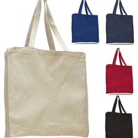 BAGANDTOTE CANVAS TOTE BAG Heavy Wholesale Canvas Tote bags With Full Gusset