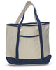 BAGANDTOTE CANVAS TOTE BAG Jumbo Size Heavy Canvas Deluxe Tote Bag