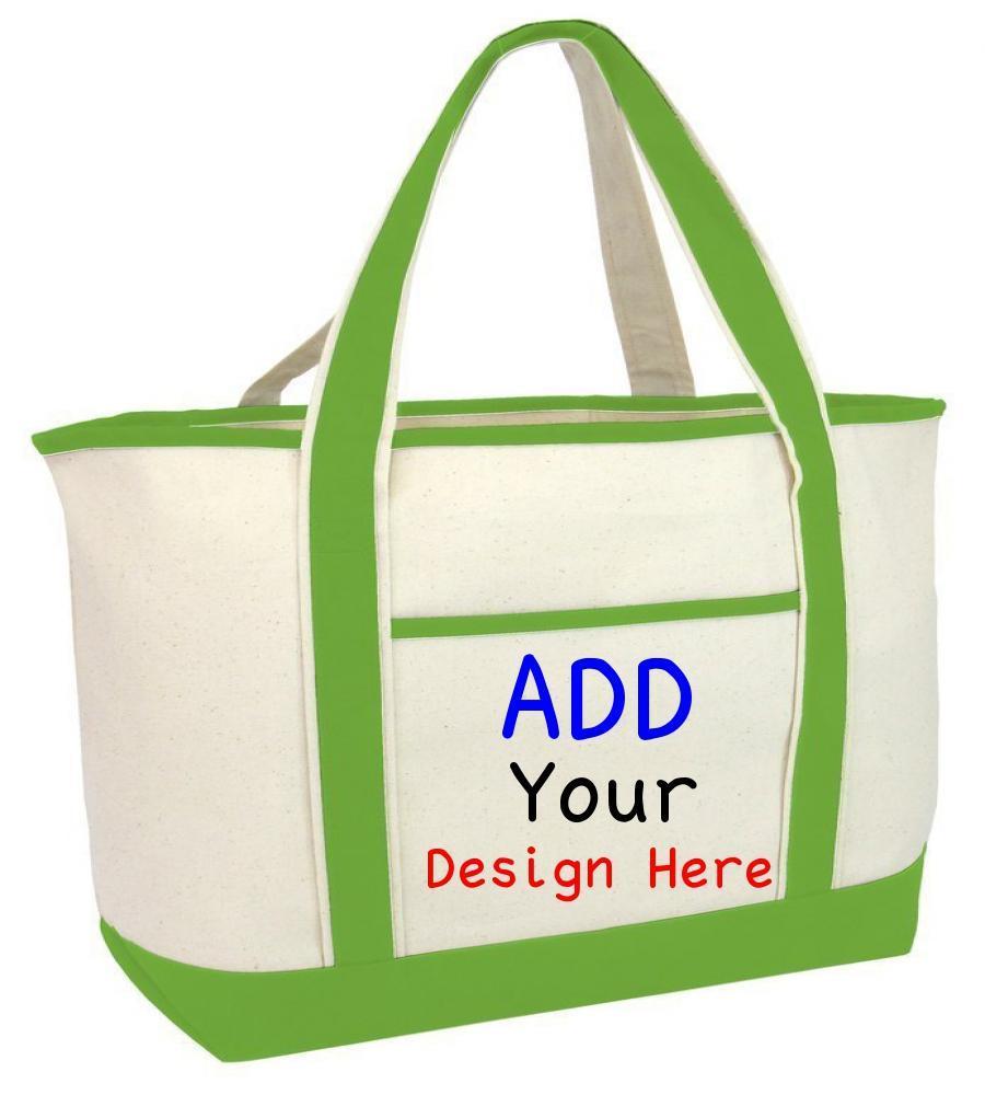 Personalized Jumbo Canvas Tote Bag – Canvastry