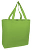 BAGANDTOTE CANVAS TOTE BAG LIME Jumbo Canvas Wholesale Tote Bag with Long Web Handles