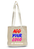 CUSTOM CANVAS TOTE BAGS LARGE MESSENGER