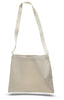 CUSTOM SMALL MESSENGER CANVAS TOTE BAG WITH LONG STRAPS
