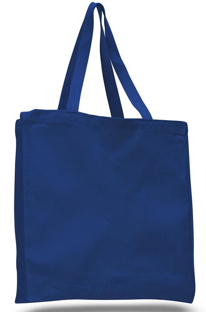 Buy HOMESTOP Blue Change Stripe Gusset Canvas Bag