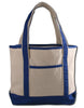 BAGANDTOTE CANVAS TOTE BAG ROYAL SMALL HEAVY CANVAS TOTE BAG