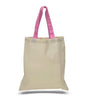 BAGANDTOTE COTTON TOTE BAG AZALEA HIGH QUALITY PROMOTIONAL COLOR HANDLES TOTE BAG 100% COTTON