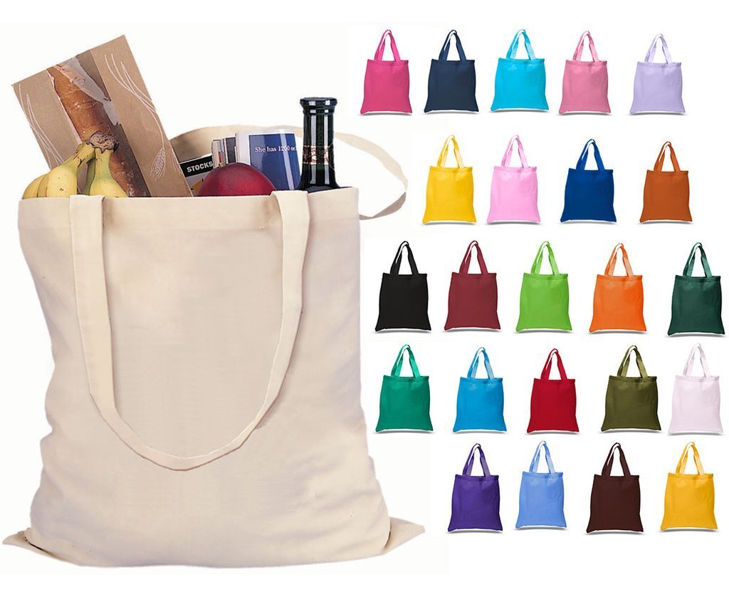Wholesale Promotional Canvas Cotton Eco Shopping Bags