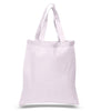 BAGANDTOTE COTTON TOTE BAG WHITE NEW Economical 100% Cotton Reusable Wholesale Tote Bags