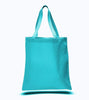 BAGANDTOTE TOTE BAG TURQUOISE High Quality Promotional Canvas Tote Bags