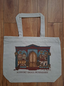 One color Print on tote bag