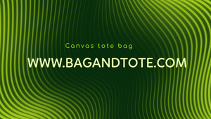 Leave a Long-Lasting Gift with High-Quality Promotional Canvas Bags