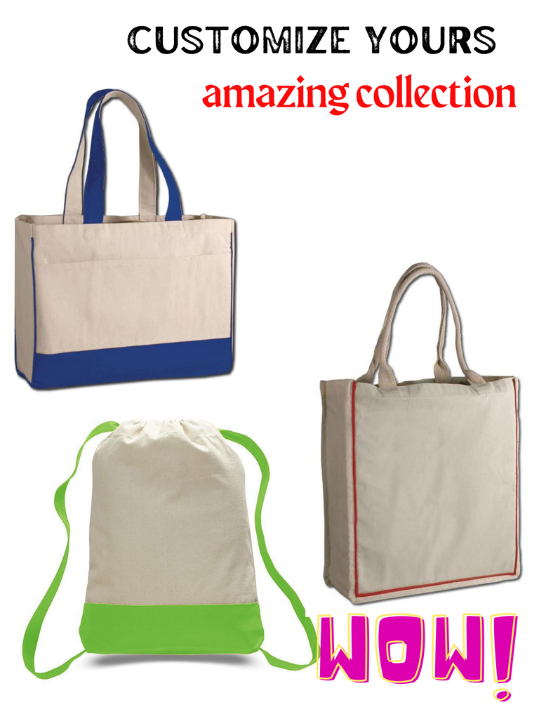 How to custom tote bag online