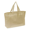 BAGANDTOTE.COM CANVAS TOTE BAG Natural 100% Cotton sheeting travel tote with matching handles, and full side and bottom gusset