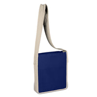 BAGANDTOTE.COM CANVAS TOTE BAG 100% Cotton Colored Canvas Sling Bag with Natural Handles