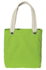 Bag Canvas Tote Bag LIME Heavy Canvas tote Bag With Natural Color handle