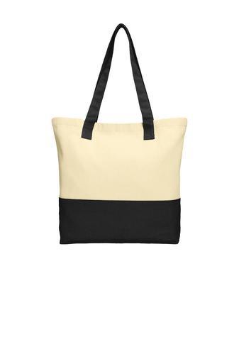 Wknd Colourblock Tote Bag For Women (Black, OS)