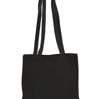 BAGANDTOTE CANVAS TOTE BAG BLACK Large Canvas Value Messenger Tote Bags