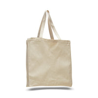 BAGANDTOTE CANVAS TOTE BAG Custom Heavy Canvas Shopper Full Gusset