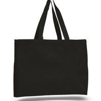 BAGANDTOTE CANVAS TOTE BAG Custom Heavy Canvas Web Handles Full Side and Bottom Gussets