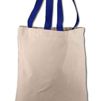 BAGANDTOTE CANVAS TOTE BAG Custom Heavy Cotton Canvas Tote Bag With Contrast Handles