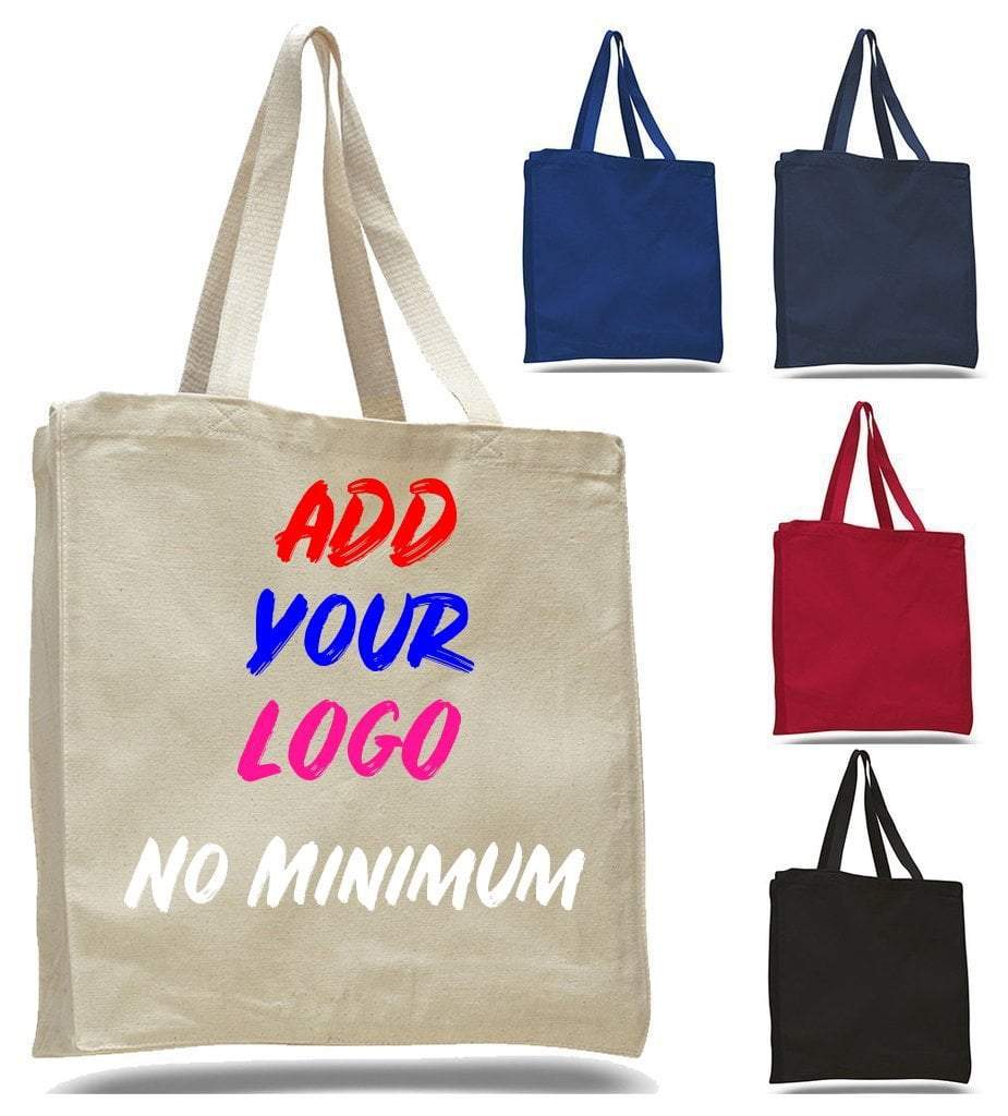 Wholesale canvas bags with logo Clearance
