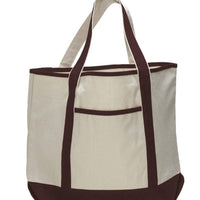 BAGANDTOTE CANVAS TOTE BAG CUSTOM JUMBO SIZE HEAVY CANVAS DELUXE TOTE BAG