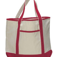 BAGANDTOTE CANVAS TOTE BAG CUSTOM JUMBO SIZE HEAVY CANVAS DELUXE TOTE BAG