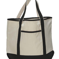 BAGANDTOTE CANVAS TOTE BAG CUSTOM JUMBO SIZE HEAVY CANVAS DELUXE TOTE BAG