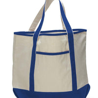 BAGANDTOTE CANVAS TOTE BAG CUSTOM JUMBO SIZE HEAVY CANVAS DELUXE TOTE BAG
