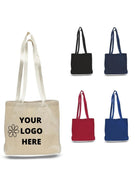 BAGANDTOTE CANVAS TOTE BAG Custom Large Value Messenger Canvas Tote Bags