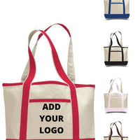 BAGANDTOTE CANVAS TOTE BAG Custom Small Deluxe Shopping Canvas Tote Bags