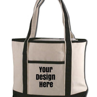 CUSTOM SMALL HEAVY CANVAS TOTE BAG
