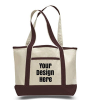 CUSTOM SMALL HEAVY CANVAS TOTE BAG