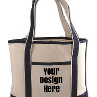 CUSTOM SMALL HEAVY CANVAS TOTE BAG