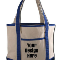 CUSTOM SMALL HEAVY CANVAS TOTE BAG
