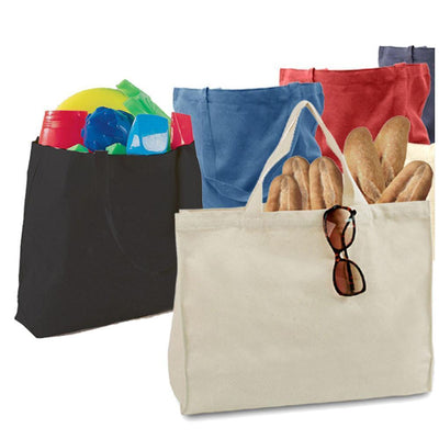 Premium and Convenient canvas bags with zipper no handle –