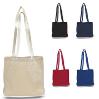 BAGANDTOTE CANVAS TOTE BAG Large Canvas Value Messenger Tote Bags