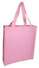 BAGANDTOTE CANVAS TOTE BAG LIGHT PINK Heavy Wholesale Canvas Tote bags With Full Gusset