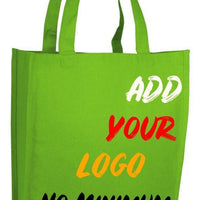 CUSTOM HEAVY SHOPPER CANVAS TOTE BAG
