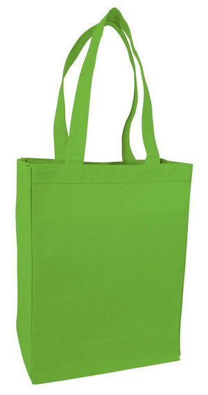 BAGANDTOTE CANVAS TOTE BAG LIME Heavy Canvas Shopping Tote