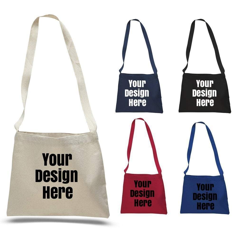 Book Bag Custom Printed Canvas Tote Bags / Promotional Small Canvas Ba