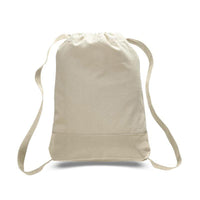 PRINT ON TWO TONE CANVAS SPORT BACKPACKS