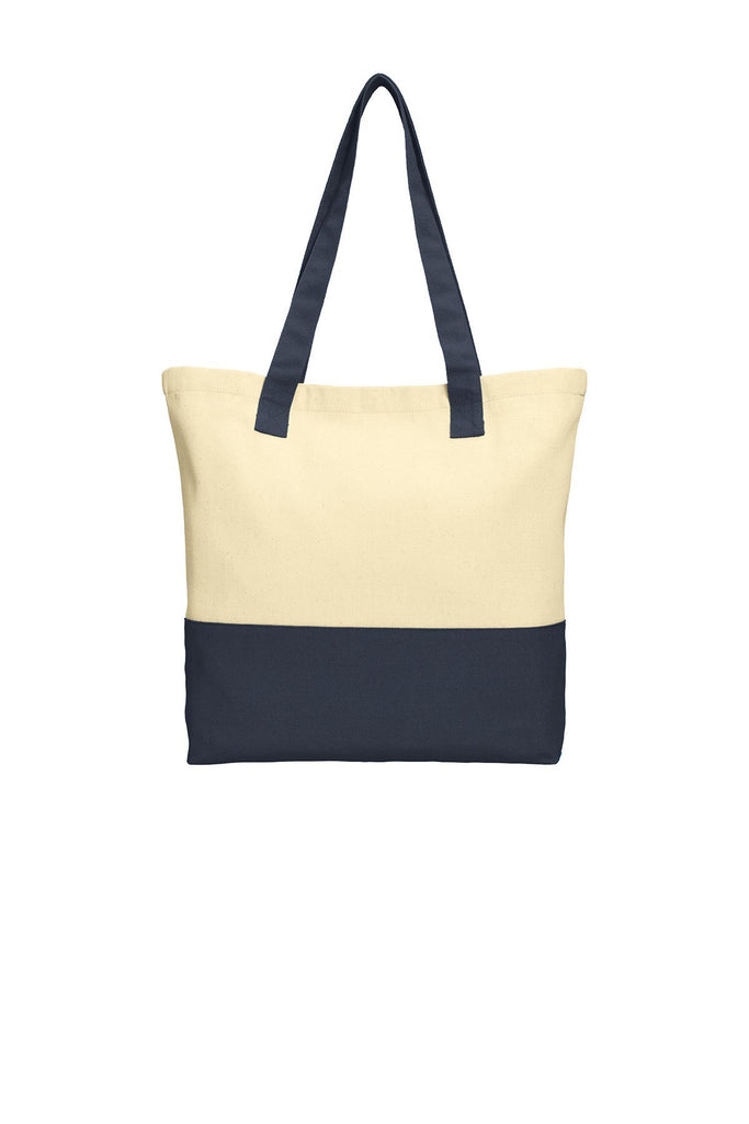 Color-Block Tote Bag