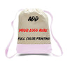 PRINT ON TWO TONE CANVAS SPORT BACKPACKS