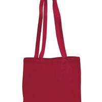BAGANDTOTE CANVAS TOTE BAG RED Custom Large Value Messenger Canvas Tote Bags