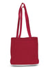 BAGANDTOTE CANVAS TOTE BAG RED Large Canvas Value Messenger Tote Bags