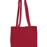 BAGANDTOTE CANVAS TOTE BAG RED Large Canvas Value Messenger Tote Bags