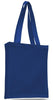 BAGANDTOTE CANVAS TOTE BAG ROYAL Cheap Canvas Tote Bag / Book Bag with Gusset